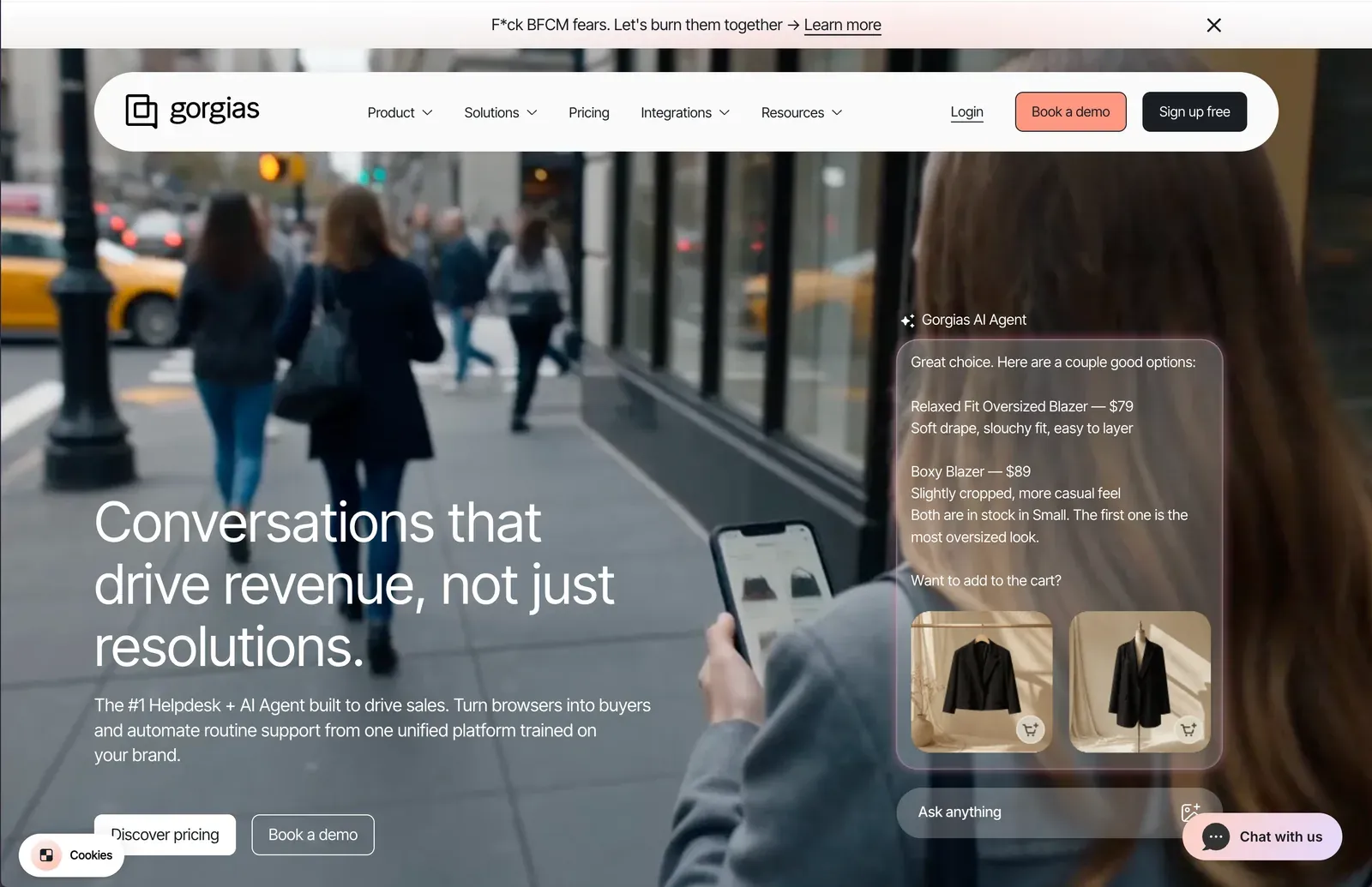 The Gorgias homepage